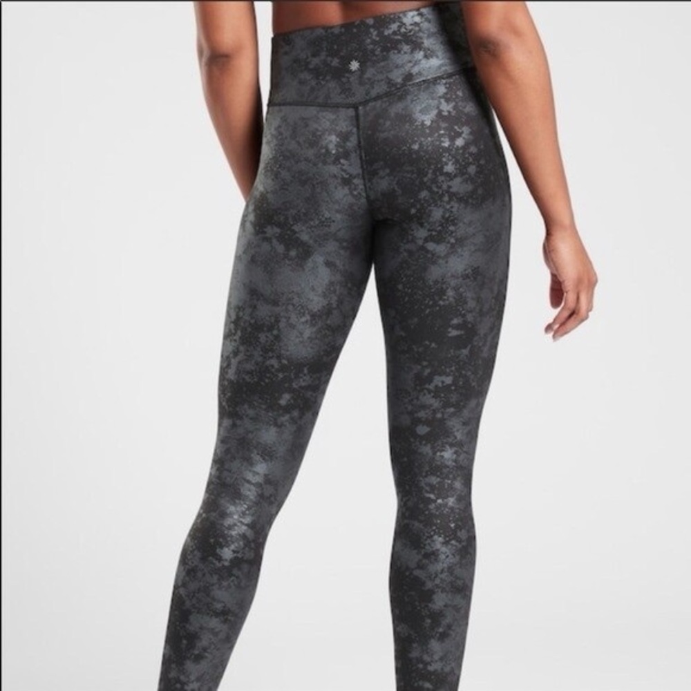 Athleta Elation Tight Misty Lace set - Picture 1 of 4